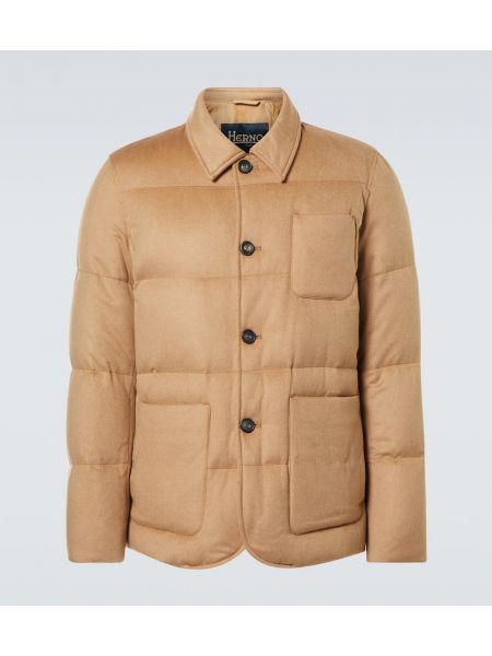 Dunjakke Herno beige