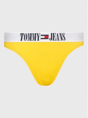 Slipy Tommy Jeans żółte