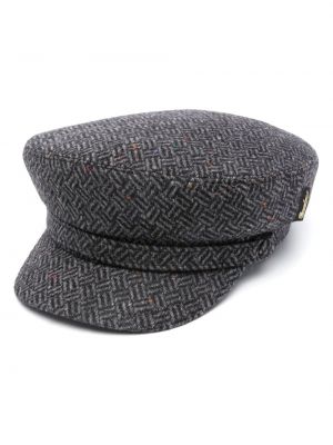 Mütze Borsalino grau