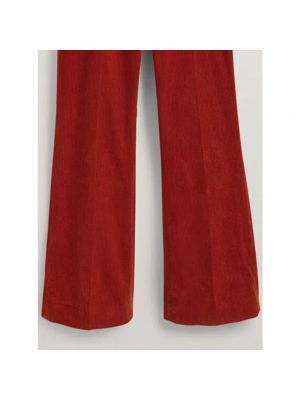 Spodnie Gant czerwone