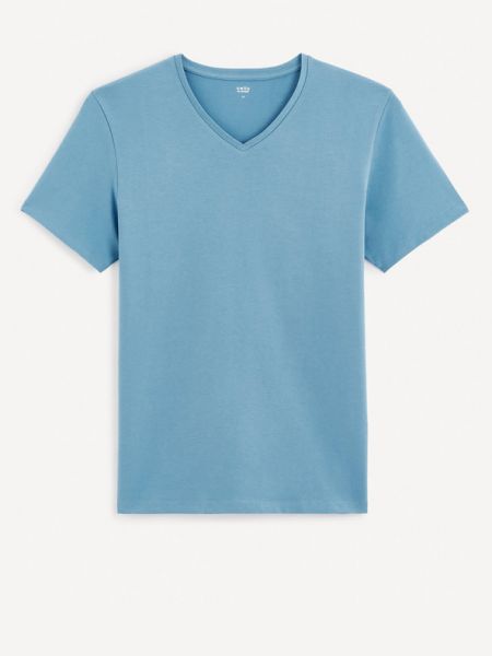T-shirt Celio blau