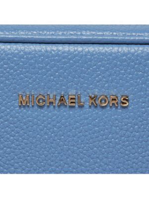 Taška přes rameno Michael Michael Kors modrá