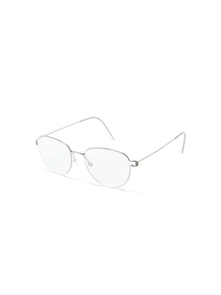 Brille mit sehstärke Lindbergh silber