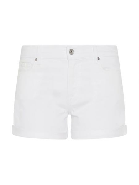Jeans shorts 7 For All Mankind weiß