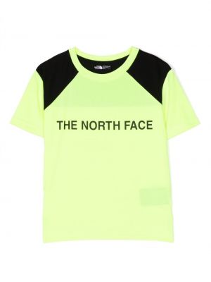 T-shirt för tjejer The North Face Kids gul