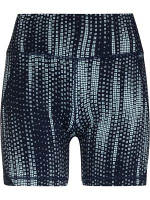 Trykt biker shorts Sweaty Betty blå