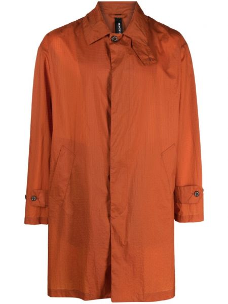 Παλτό Mackintosh πορτοκαλί