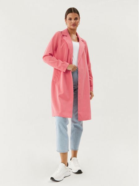 Пальто Vero Moda розовое