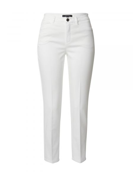 Pantaloni Comma alb