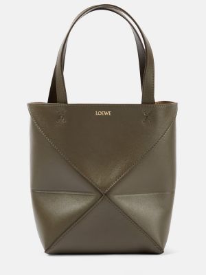 Leder shopper handtasche Loewe