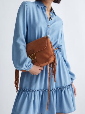 Платье-рубашка Liu Jo Голубое