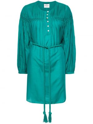 Mini šaty Marant Etoile zelená