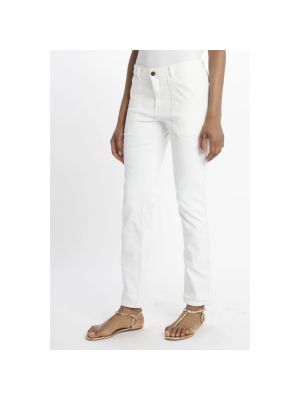 Pantalones slim fit Ba&sh blanco