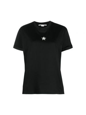 Koszulka bawełniana Stella Mccartney czarna