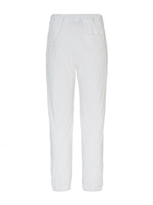 Pantalones de chándal Fendi blanco