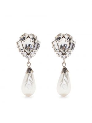 Naušnice sa perlicama s kristalima Alessandra Rich