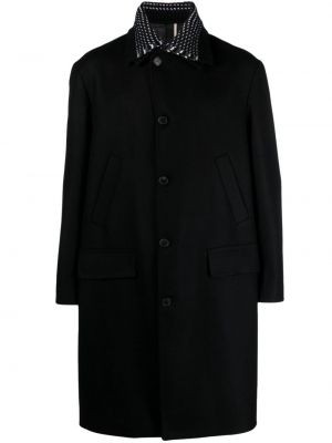 Černý kabát Low Brand