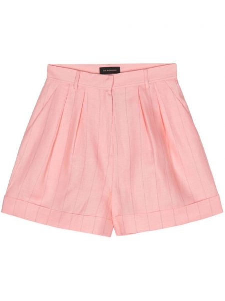 Pantaloni scurți cu dungi The Andamane roz