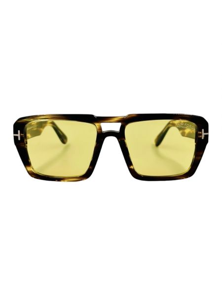 Okulary przeciwsłoneczne Tom Ford brązowe