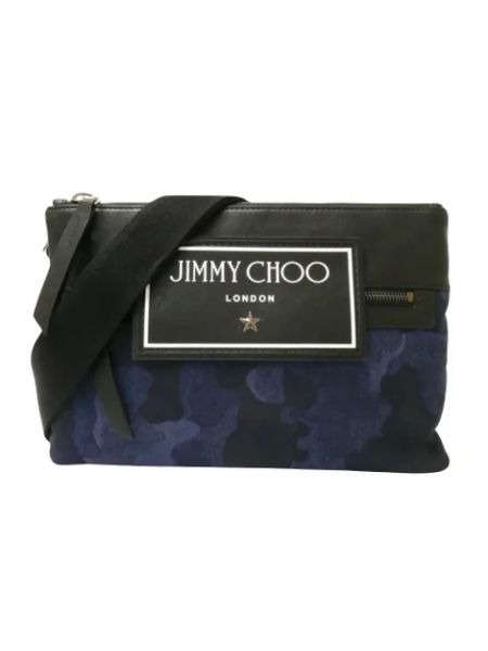 Torba na ramię Jimmy Choo Pre-owned niebieska