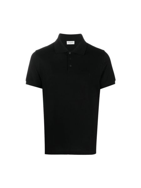Poloshirt Saint Laurent schwarz