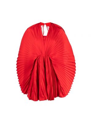 Sukienka koktajlowa Rochas czerwona