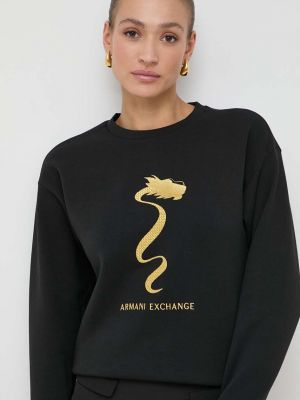 Bluză Armani Exchange negru