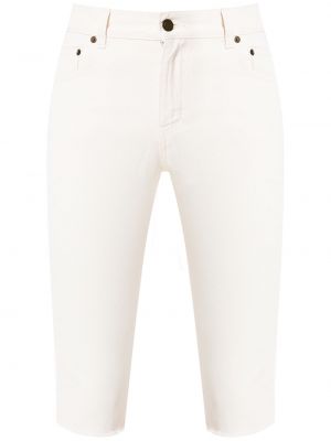 Kratke hlače Saint Laurent bijela
