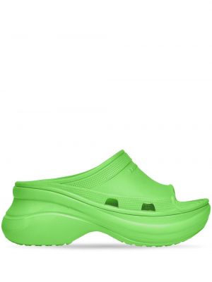 Sandály Balenciaga zelené