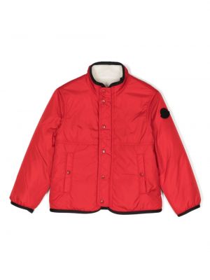 Camicia reversibile Moncler Enfant rosso