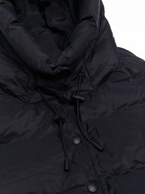 Gorra con cordones con capucha Yves Salomon negro