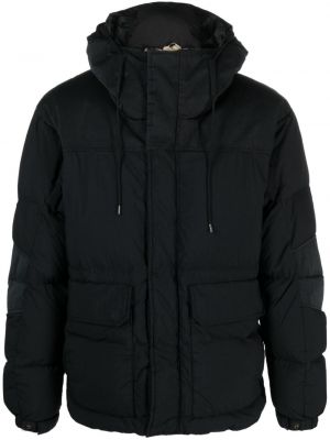 Pernata jakna s kapuljačom Ten C crna