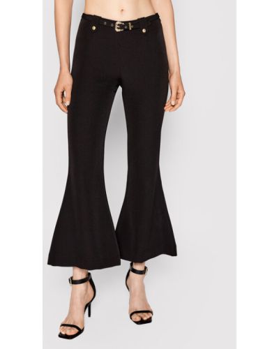Versace Jeans Couture Pantaloni din material Flared 71HAA111 Negru Regular Fit