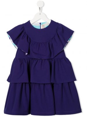 Mini mekko tytöille Pucci Junior violetti