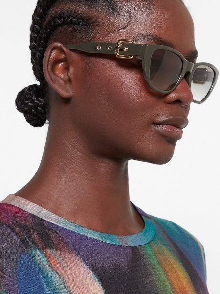 Okulary przeciwsłoneczne Moschino khaki