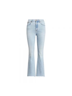 Retro bootcut jeans ausgestellt Polo Ralph Lauren blau