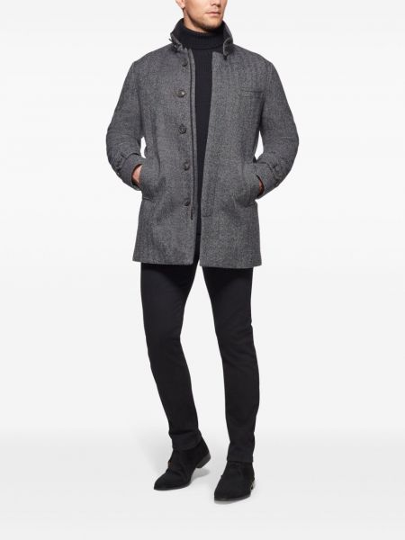 Kaschmir woll mantel Norwegian Wool grau