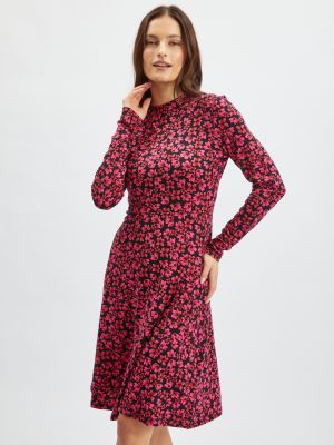 Obleka s cvetličnim vzorcem Orsay