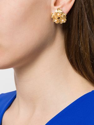 Kullatud kõrvarõngad Nina Ricci Pre-owned kuldne