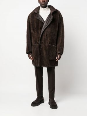 Manteau à capuche Gianfranco Ferré Pre-owned marron