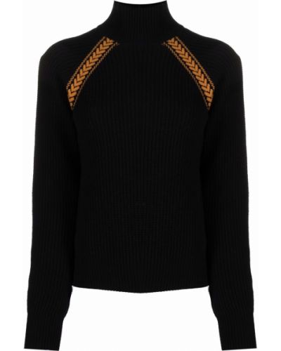 Jersey de tela jersey con estampado geométrico Etro negro