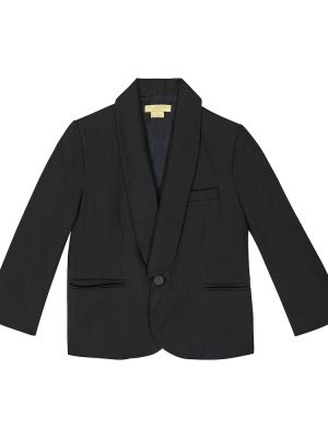 Ull blazer for gutter Stella Mccartney Kids svart