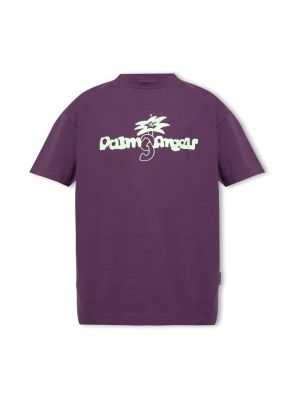 T-shirt con stampa Palm Angels