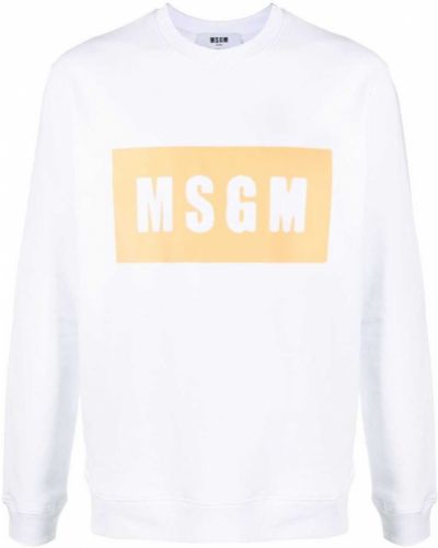 Пуловер с принт Msgm