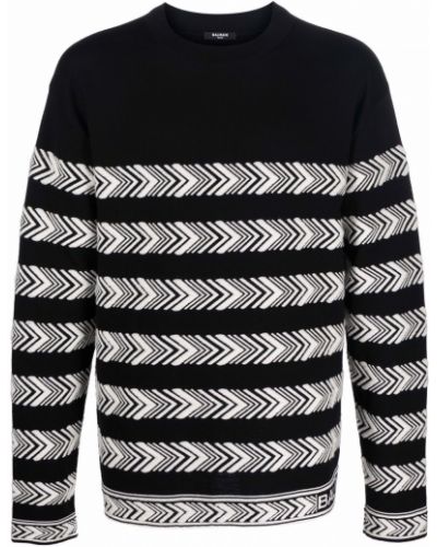 Lang genser Balmain svart