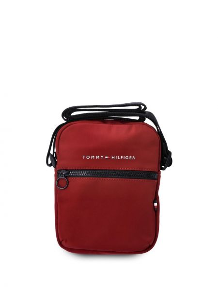 Crossbody torbica Tommy Hilfiger rdeča