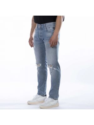 Skinny jeans Replay blau