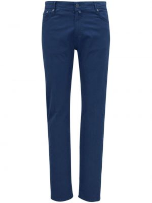 Slim fit skinny jeans aus baumwoll Kiton blau