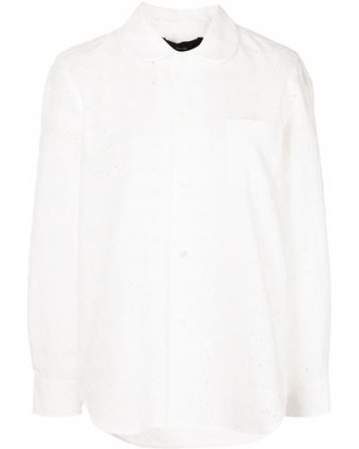 Camisa Comme Des Garçons Tricot blanco