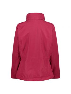 Куртка на молнии с капюшоном Cmp розовая
